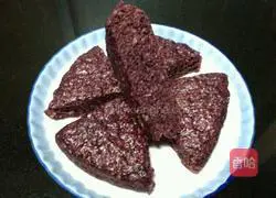 Illustration of how to make black rice cake 6