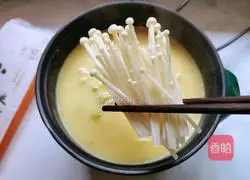 Illustration of how to make golden rice noodles 6