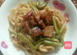 Illustration of how to make braised beans and noodles 5