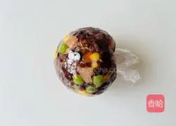 Second-price Japanese food store Illustration of how to make cheese-style grilled rice balls 4