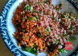 Illustration of how to make carrot grilled sausage rolls 7