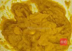 Illustration of how to make pumpkin hair cake 2