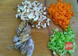 Illustration of how to make rice in a rice cooker 3