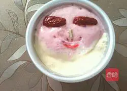 Illustration of how to make cartoon hair cake 4