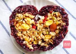 Illustration of how to make rice with multigrain rice 2