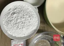 Illustration of how to make the smiling rice cake 1
