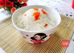 Illustration of how to make braised rice with red pepper and onion 5