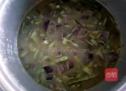 Purple Lentil Braised Rice Recipe Illustration 9