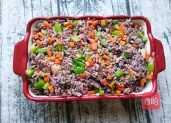 Illustration of how to make shrimp and cheese baked rice 13