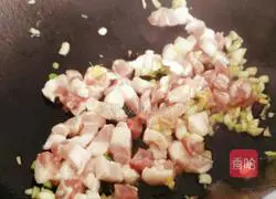 Mushroom and pork belly braised Illustration of how to make rice 8