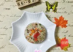 Illustration of how to make stewed rice with potatoes, carrots and bacon 20