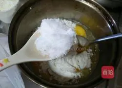 Illustration of how to make pumpkin egg pancakes 3