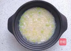 Illustration of how to make two-meter cabbage casserole porridge 8