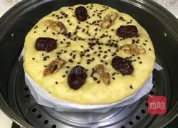 Illustration of how to make sweet potato cake 19