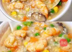Seafood porridge recipe 5