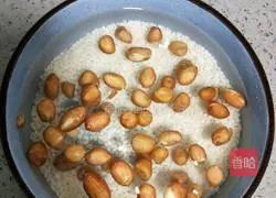 Purple sweet potato and peanut rice paste recipe 3