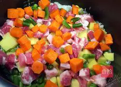 文一Cooking the recipe of colorful braised rice Illustration 1