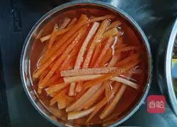 Illustration of how to make colorful rice bowl 3