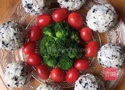 Illustration of how to make glutinous rice balls 4