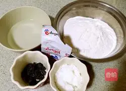 Illustration of how to make rice cake 1