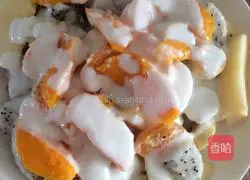 Illustration of how to make cornmeal cake 3