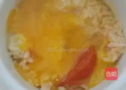 Salad Tomato Baked Illustration of how to make rice 4