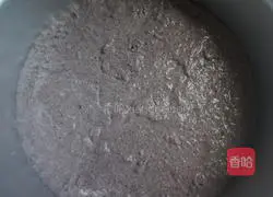 糯叽叽Illustration of how to make purple sweet potato and black rice cake 6