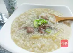 Nutritious Pork Liver Porridge Recipe Illustration 10