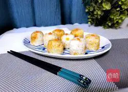 Illustration of how to make bear rice balls 7