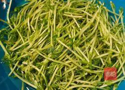 Illustration of how to make rice noodles with ginger sauce 5