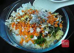 Illustration of how to make glutinous rice balls 5