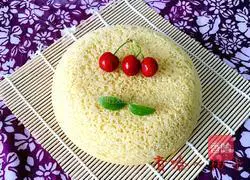 Illustration of how to make wolfberry corn cake 9