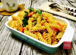 Illustration of Italian Spiral Spaghetti 1