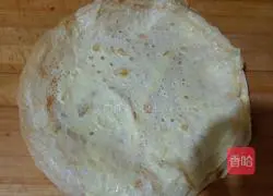 Illustration of how to make homemade spring roll wrappers 8