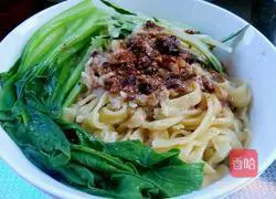 Illustration of how to make cold pumpkin noodles 12