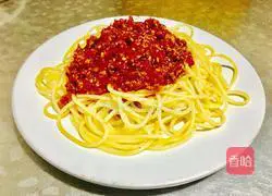 Illustration of how to make beef and tomato pasta 14