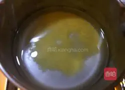 Illustration of how to make papaya and millet porridge 4