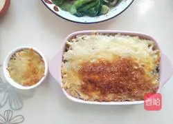 Cheese Baked Rice Recipe Illustration 11