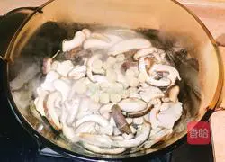 Illustration of how to make squid and seafood porridge 8