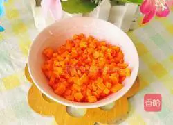 Illustration of how to make carrot and millet porridge 3
