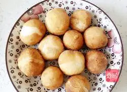 Illustration of how to fry Yuanxiao 7