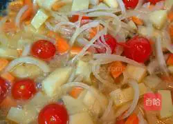 Shitake mushroom sauce Chicken Baked Rice Recipe Illustration 9