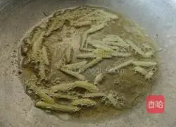 Illustration of how to make pumpkin braised rice 6