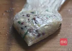 Illustration of how to make fried potato and multigrain rice balls 7