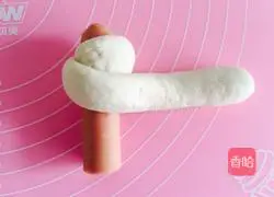 Illustration of how to make ham rolls 5