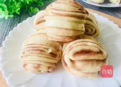 Illustration of how to make bean paste rolls 25