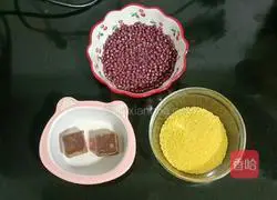 Millet red bean porridge recipe illustration 1