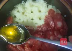 Illustration of how to make sausage clay pot rice 9