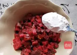 Illustration of how to make fruit, vegetable and cheese baked rice 4