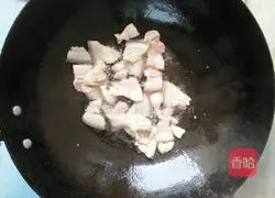 Green beans Illustration of braised noodles 2